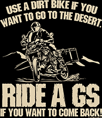 BEEMER GS t-shirt "GS - BECAUSE WEEKENDS WERE MADE FOR FUN!"